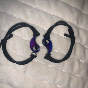 Mood Yin Yang Stretch Friendship Bracelets